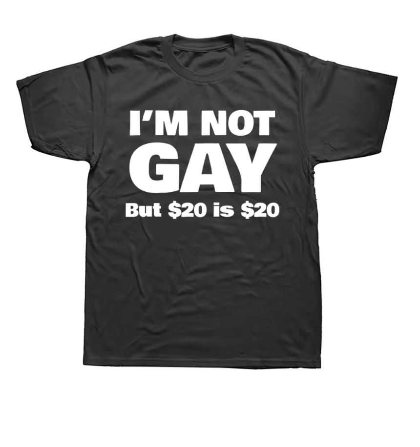 I'm not gay but