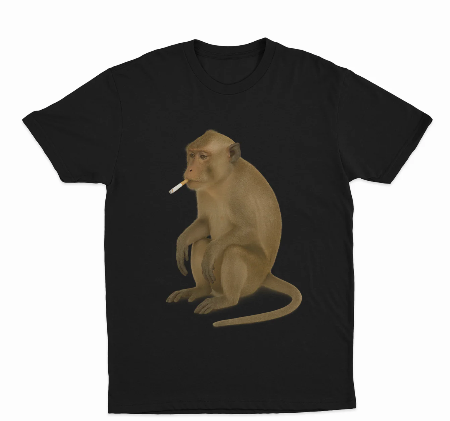 Smoking Monkey T-Shirt