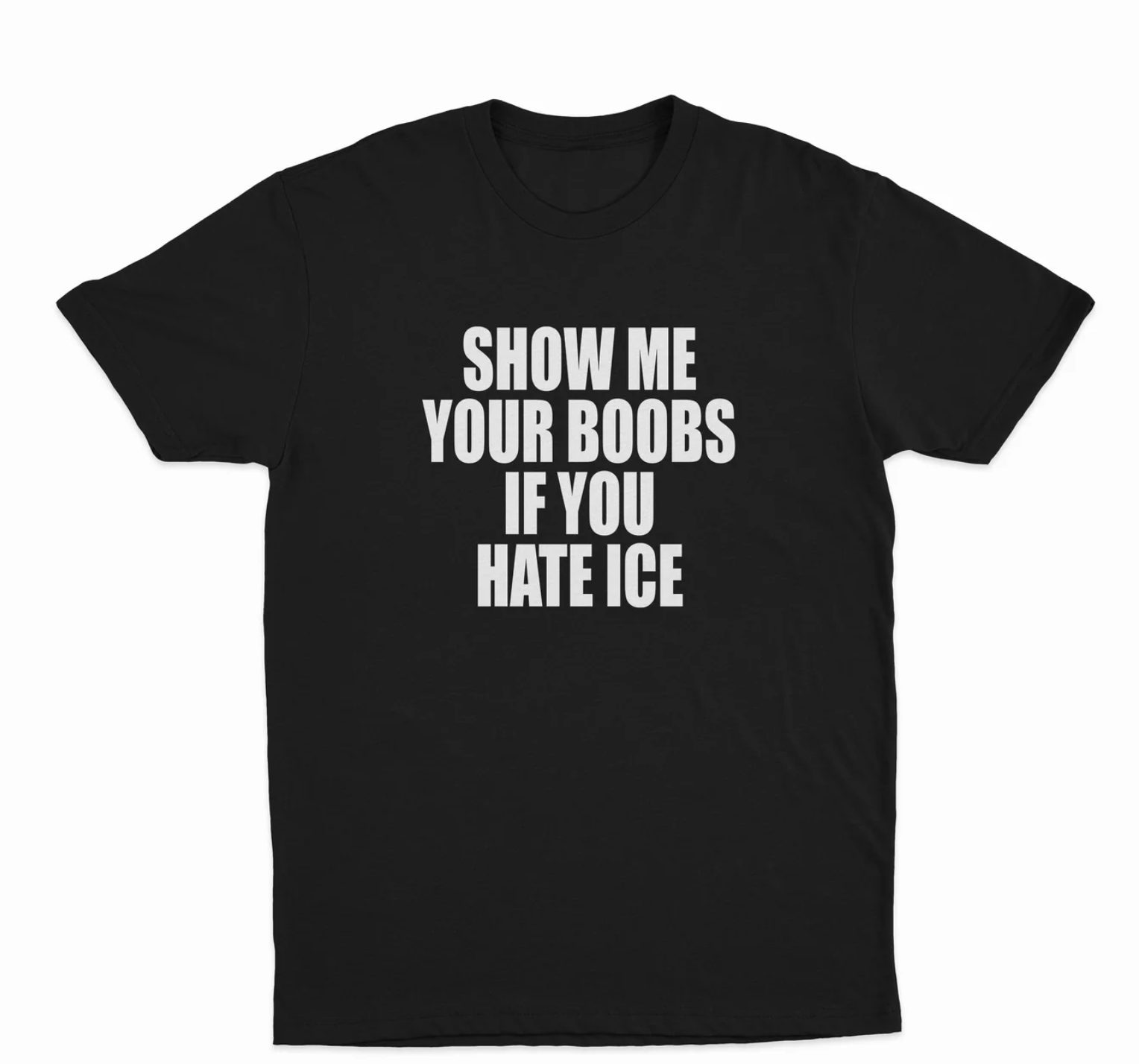 Show Me Your Boobs If You Hate Ice T-Shirt