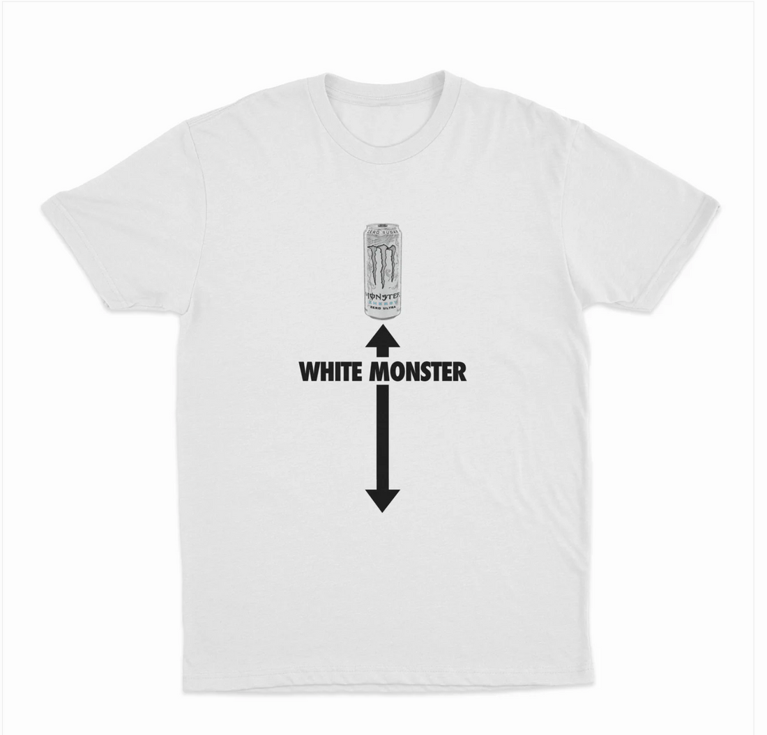 White Monster T-Shirt