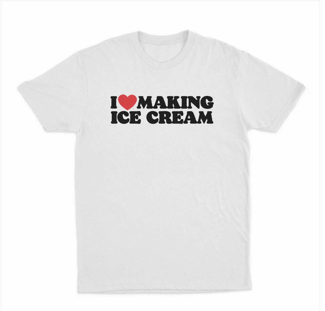 I Love Making Ice Cream T-Shirt