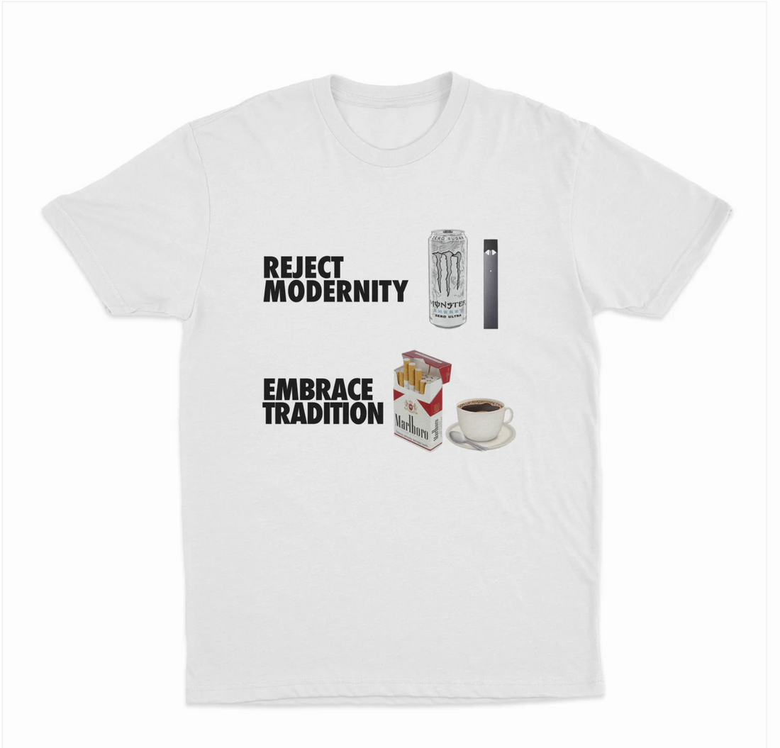 Reject Modernity Embrace Tradition T-Shirt