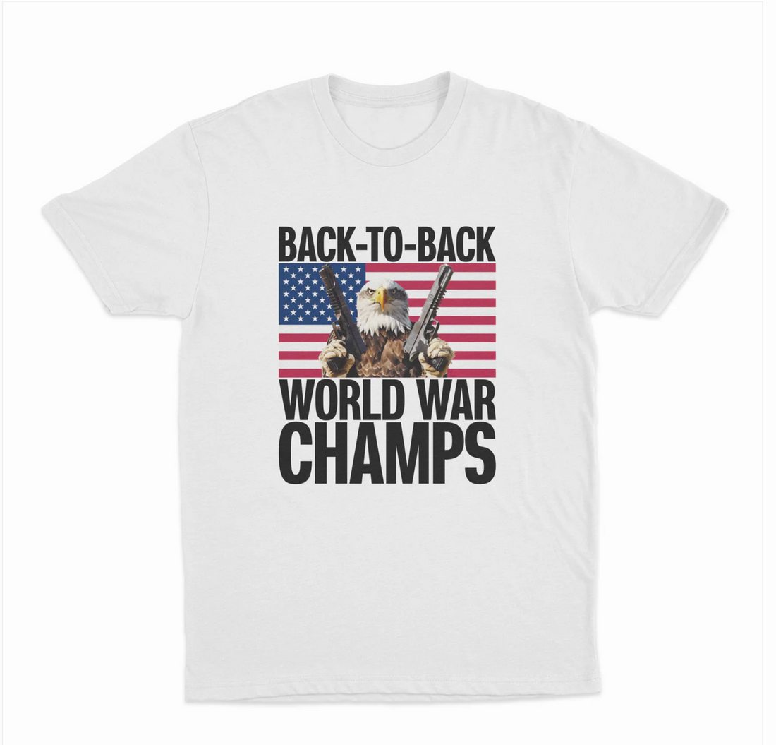 Back To Back World War Champs USA T-Shirt